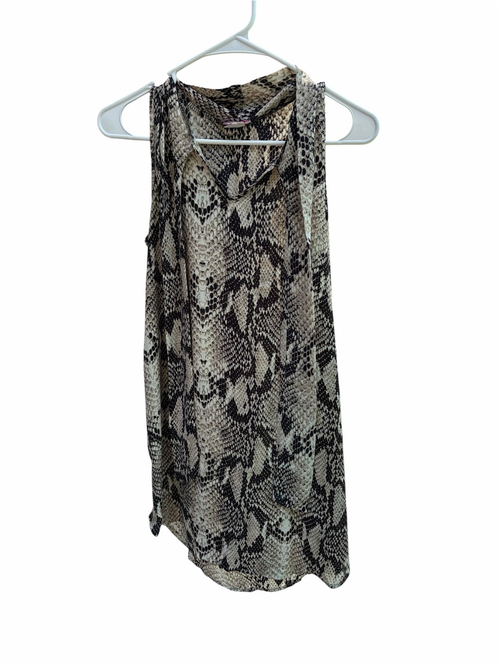 Nikita Snake Print Sleeveless Blouse – Women’s Size Medium